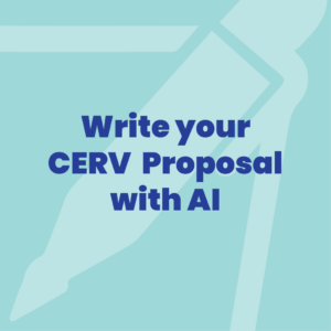 Write your CERV Proposal with AI